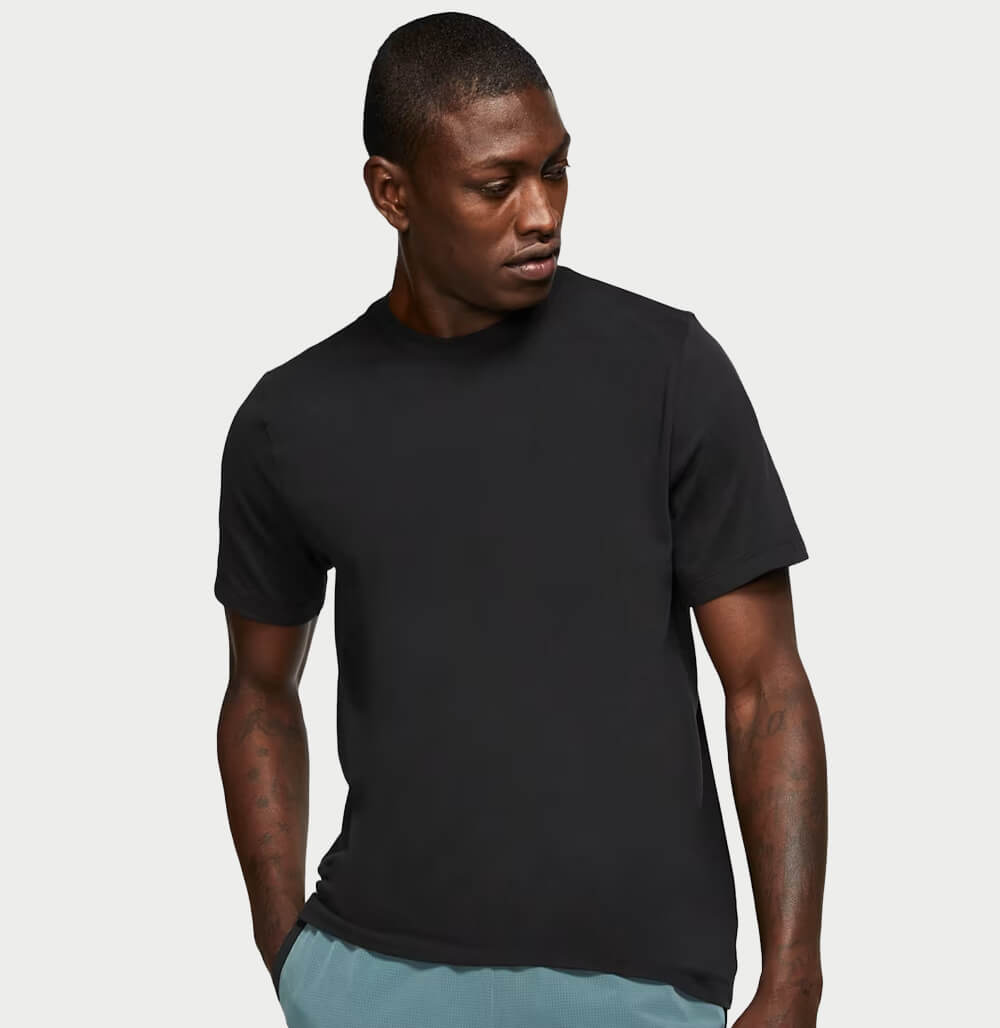 Men’s Fitness Black T-Shirt